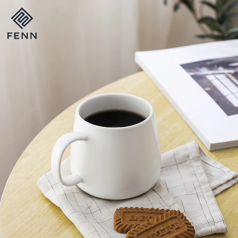 product fenn 400ml black mugs mate porcelain double color inner outside white wholesale ceramic custom cafe coffee mug-64