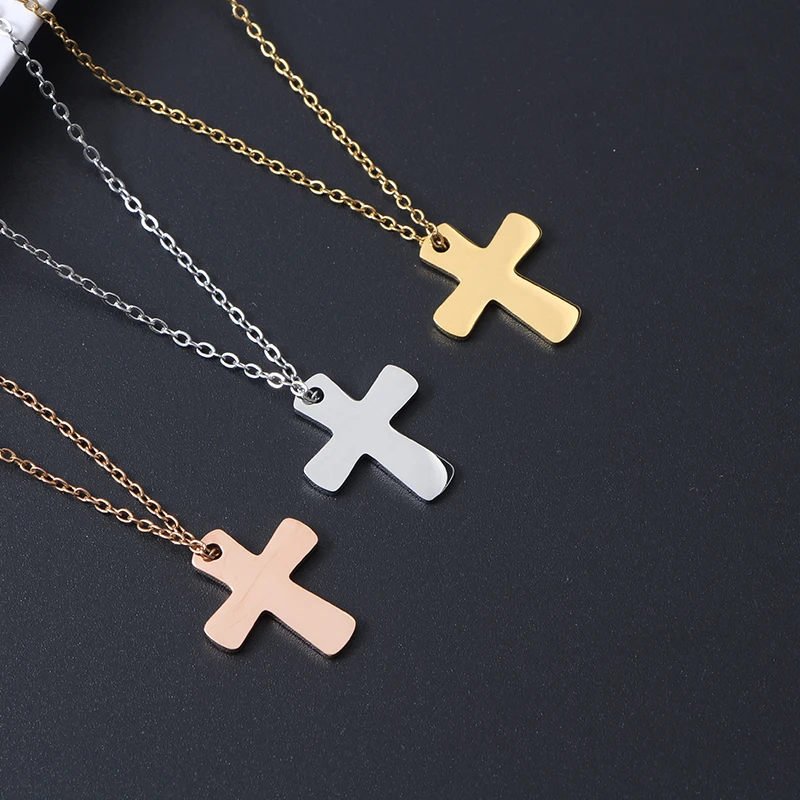 Cross Choker Necklace