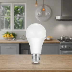 Vertak 12W LED Bombillo Light A60 E27 Lamp Bulb Aluminum Globe 3000K Color Temperature ROHS EMC Certified for Residential Use