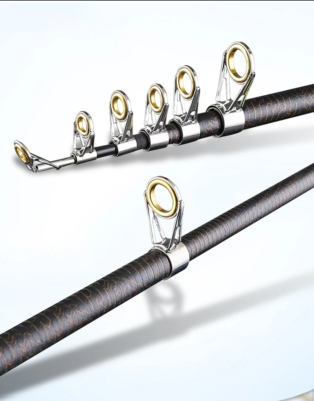 2022 New Fishing Rod 1.5m 1.8m 2.1m 2.4m Carbon Fiber Telescopic