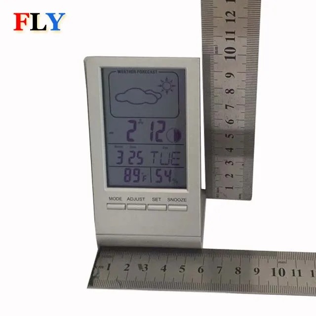 2024 Digital  Desktop Calendar Month Date  Alarm Large Displays Weather Station Clock