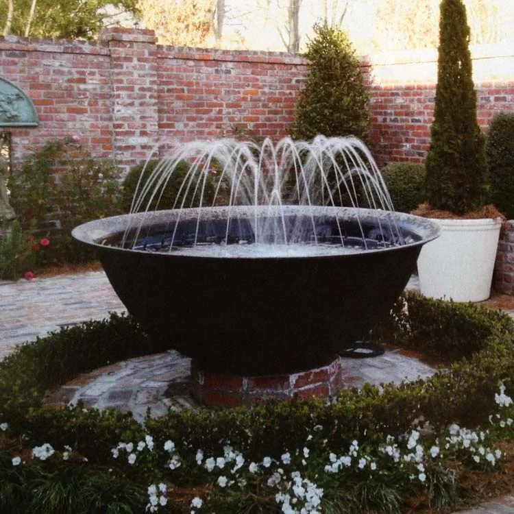 Modern Outdoor Cheap Metal Simple Fountain Bronze Bowl Water Fountain