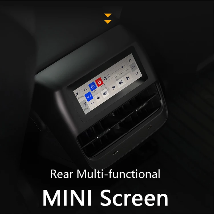 VJOYCAR Multi- functional Touch Screen IPS HD Display Rear Seat Entertainment for Tesla Accessories Model 3 Model Y