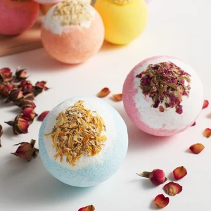 Wholesale ODM/OEM Private Label Natural Organic Fragrance Rose Bath Bombs Luxury Gift Set