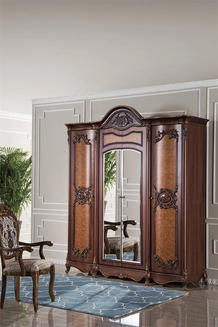 Professional Factory European Classic Style Bedroom Furniture Bedroom 4