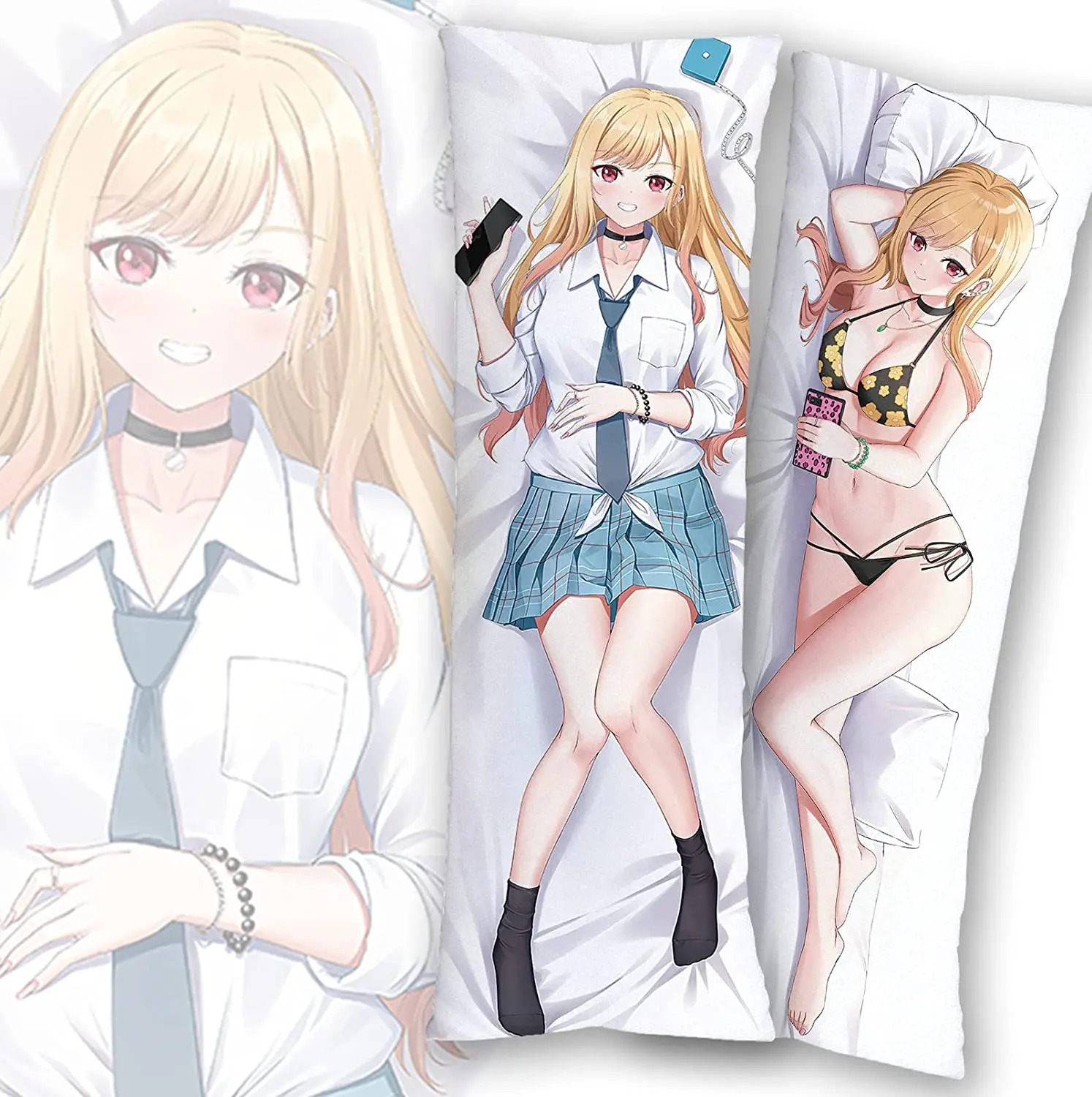 Japanese Body Kussen Customizable Anime Long Pillows