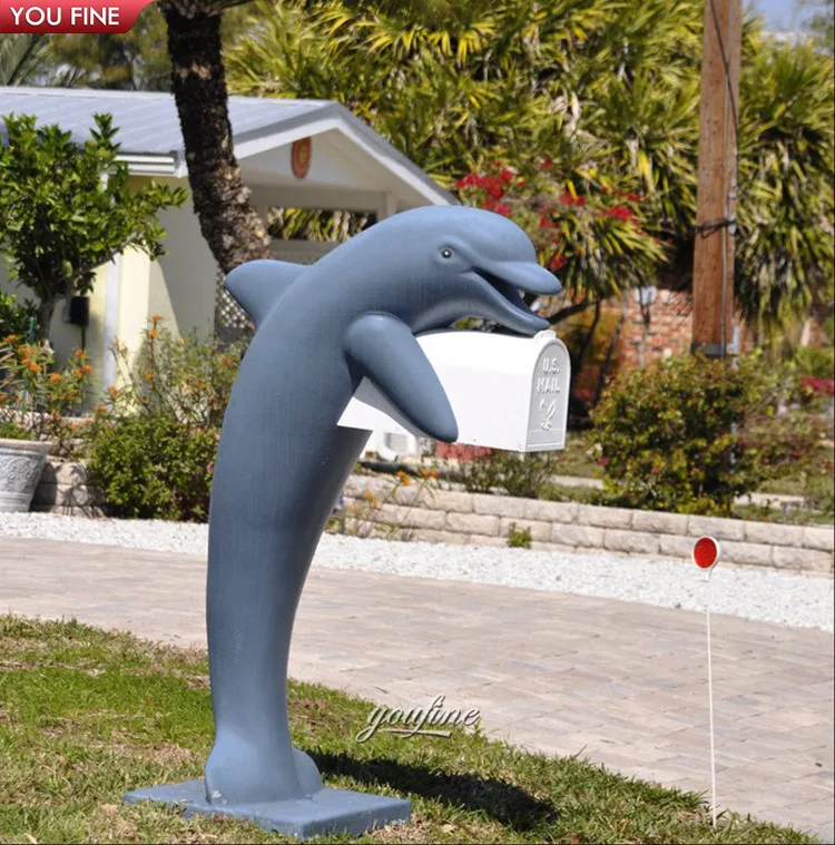 Stunning dolphin mailbox for Decor and Souvenirs 