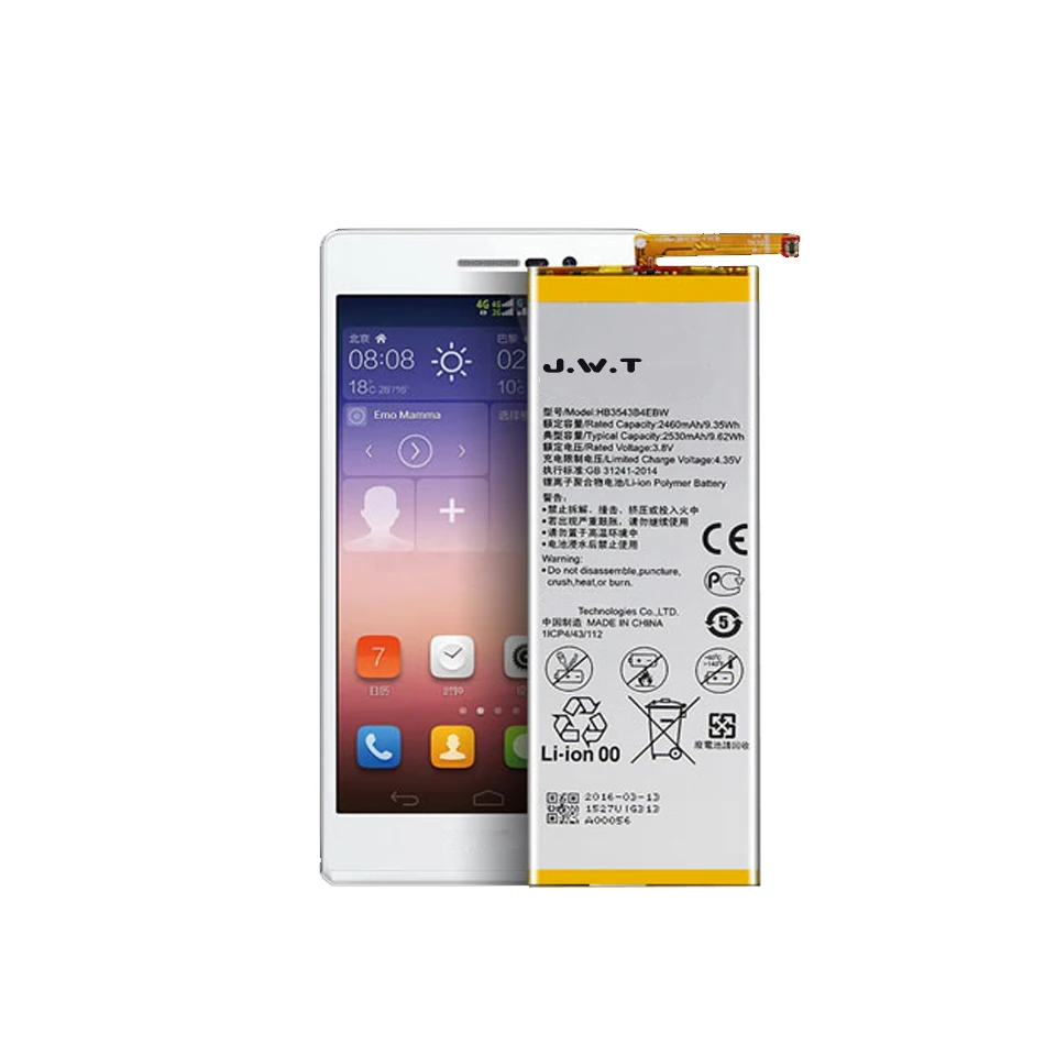 Сменный аккумулятор для мобильного телефона Huawei P6 P7 P8 P9 P10 P20 lite P10
