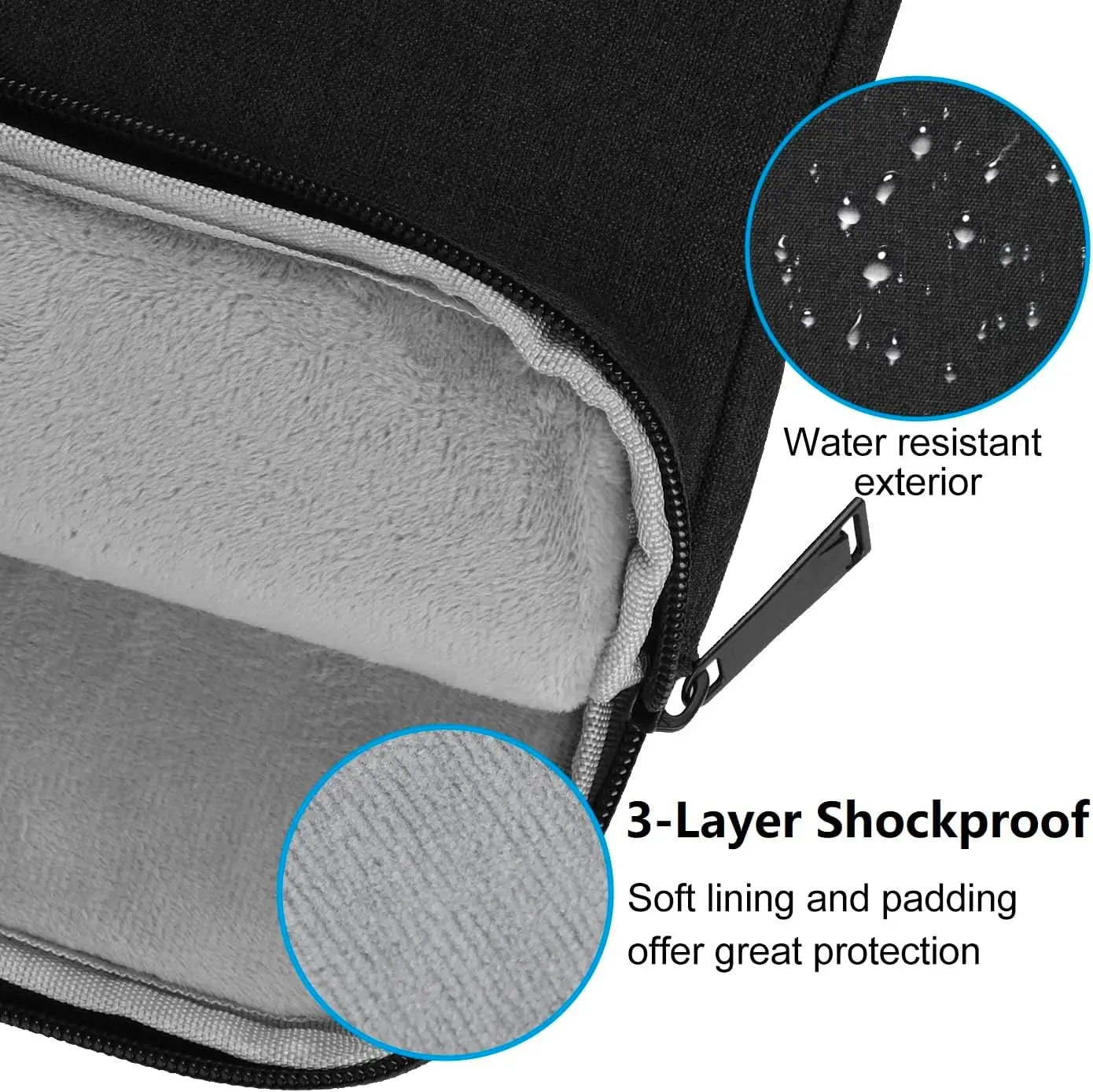 product simple shockproof laptop sleeve notebook computer protective cover carrying briefcase bag lbx1231 3-28