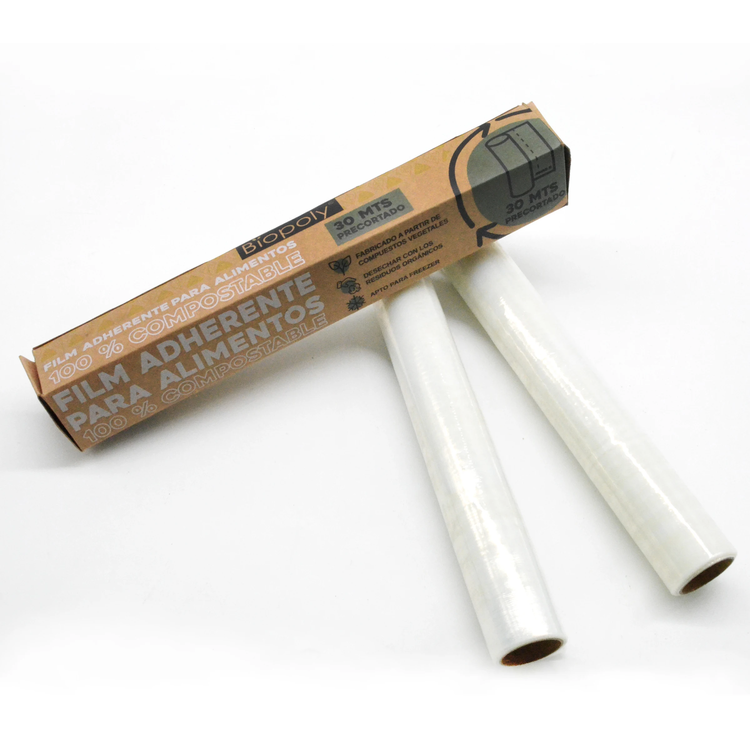 Custom 100 Biodegradable Compostable Pla Pbat Food Wrap Film Sandwich