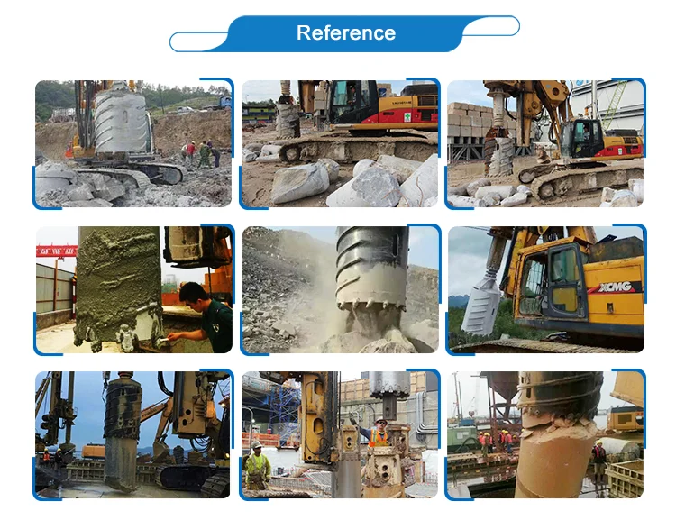 Piling Pre Core FAE Core Barrel Piling Strength up to Hard Rock Construction Machine ...
