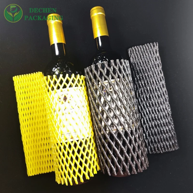 EPP mousse emballage bouteille de vin housse de protection fruit tubulaire net
