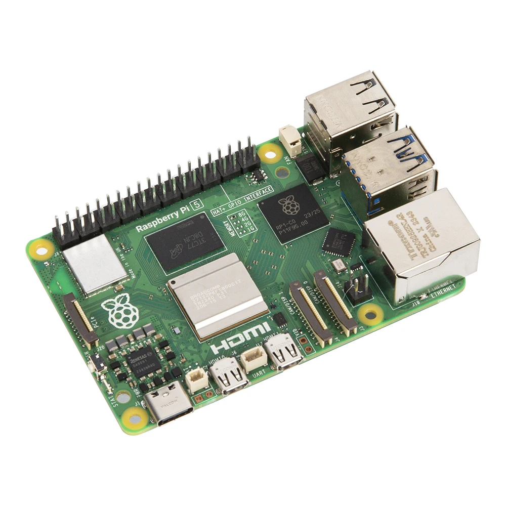 Newest Raspberry Pi 5 Model B 1gb 2gb 4gb 8gb Ram Full Desktop Starter ...