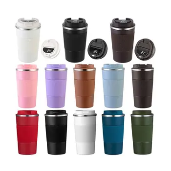 380ml 510ml Double Wall Coffee Tumbler Insulated Coffee Travel Mug Stainless Steel Vacuum Coffee Cup Leakproof with Lid