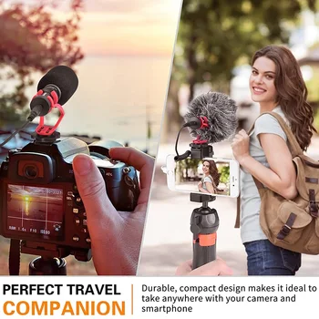 COMICA CVM-VM10 II Micro Cardioid Condenser Shotgun Video Microphone for Smartphone/ Samsung/ Hua Wei/ Go Pro/ Micro Camera Sony detail image