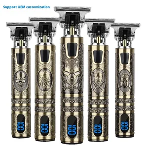 T9 Cross-Border Electric Hair for Clipper Bald Razor Hairdressing Tool Stainless Steel Oil Head Carving Trimming Electric for