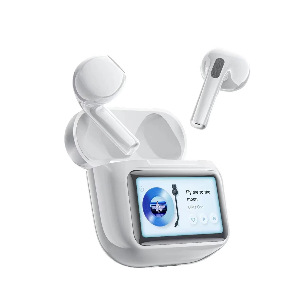 Wholesale Noise-reducing Air Headphones, High-quality With Screen, Wireless Headphones_voghion.com