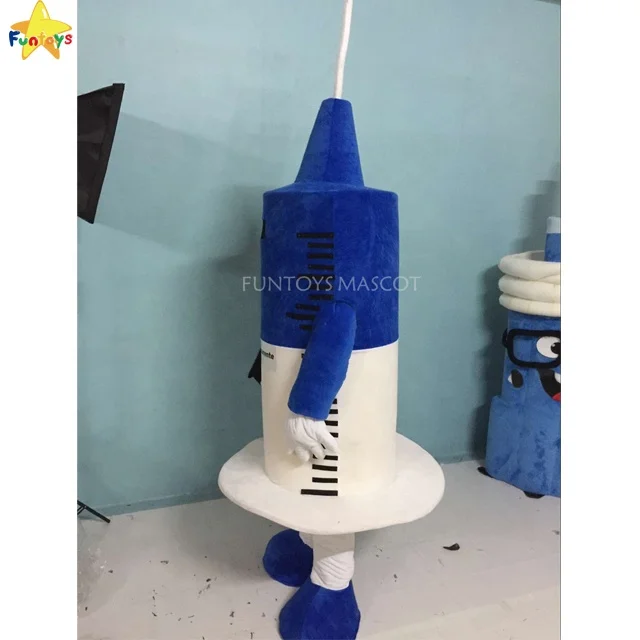 Funtoys CE Sexy Halloween Needle Syringe Mascot Costumes Fancy Dress