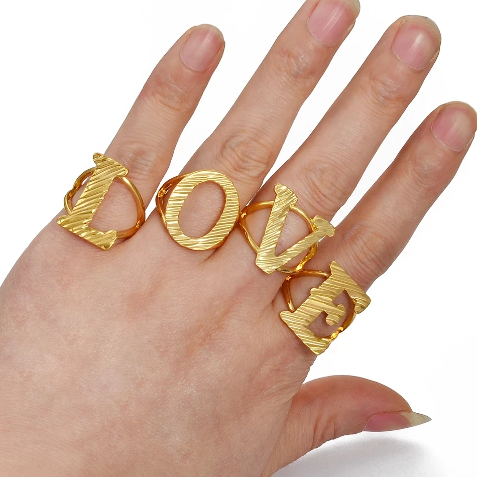 Pin by MAANOH JEWELLERS on alphabet rings | Gold ring designs, Gold  bracelet for girl, Mens ring designs