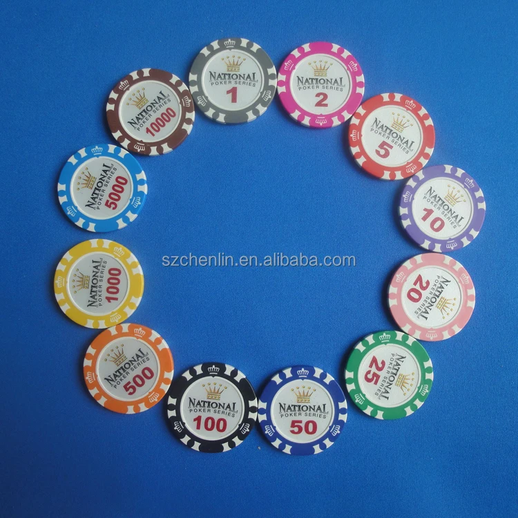 Hot! 14g Clay Poker Chip With Stickers Inlay Buy 14g Las Vegas Clay