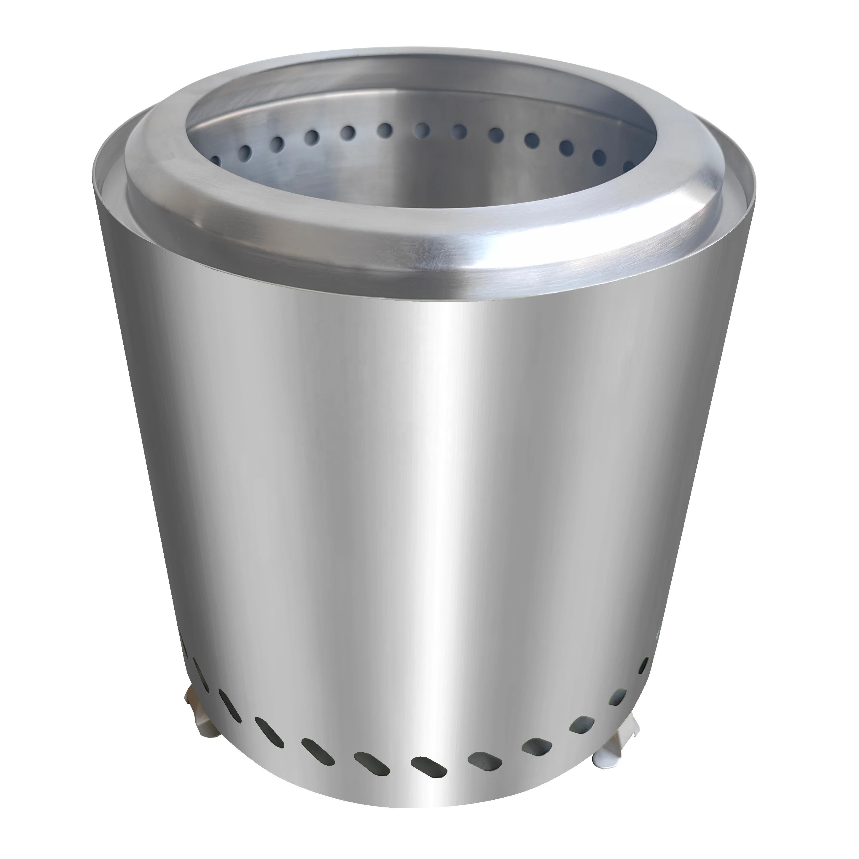 Table Top Fire Pit Smokeless Stainless Steel Stove Portable Tabletop