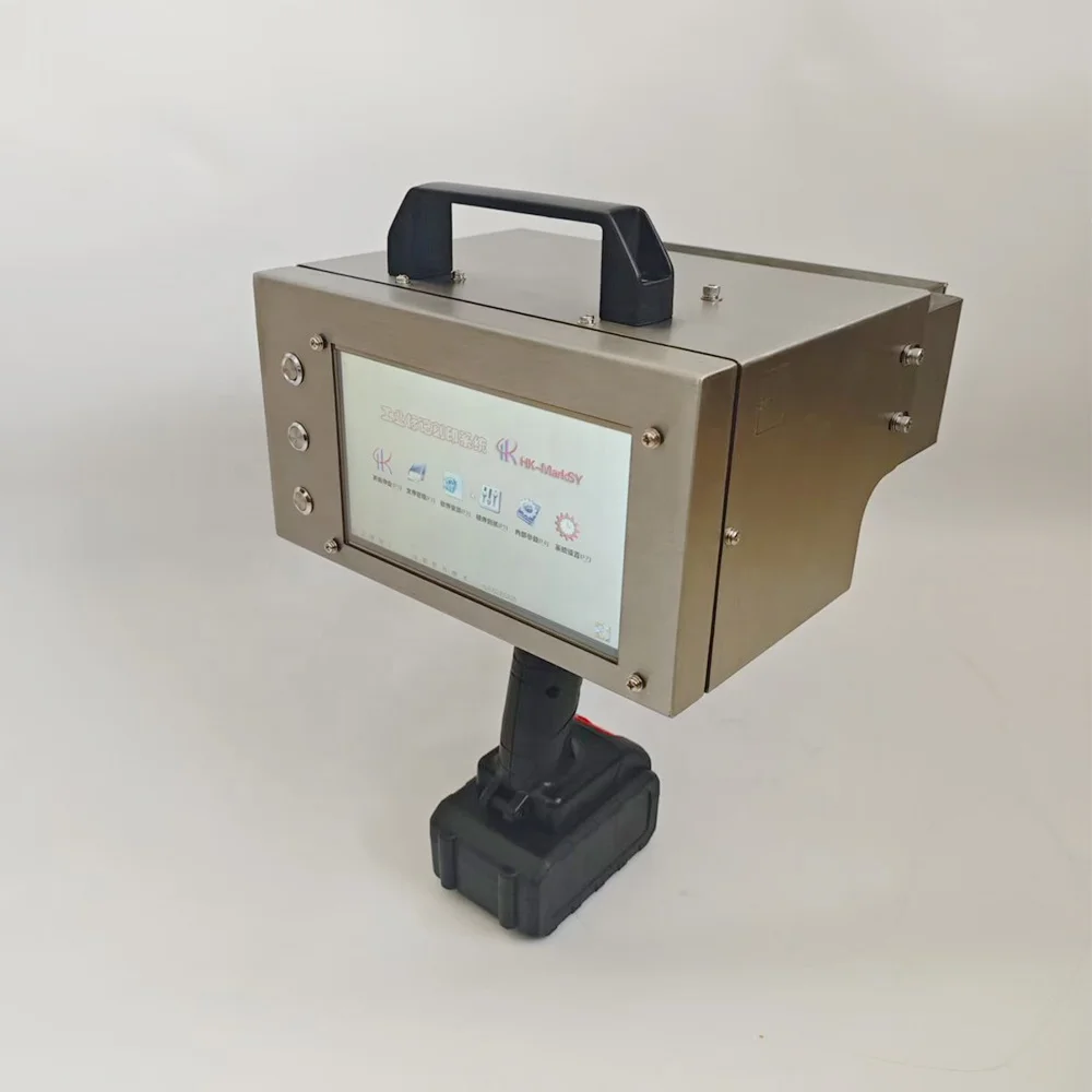Handheld Wireless Vehicle Chassis Number Metal Punch Machine Pin Dot Peen  Electric Portable Marking Machine Dot Mark