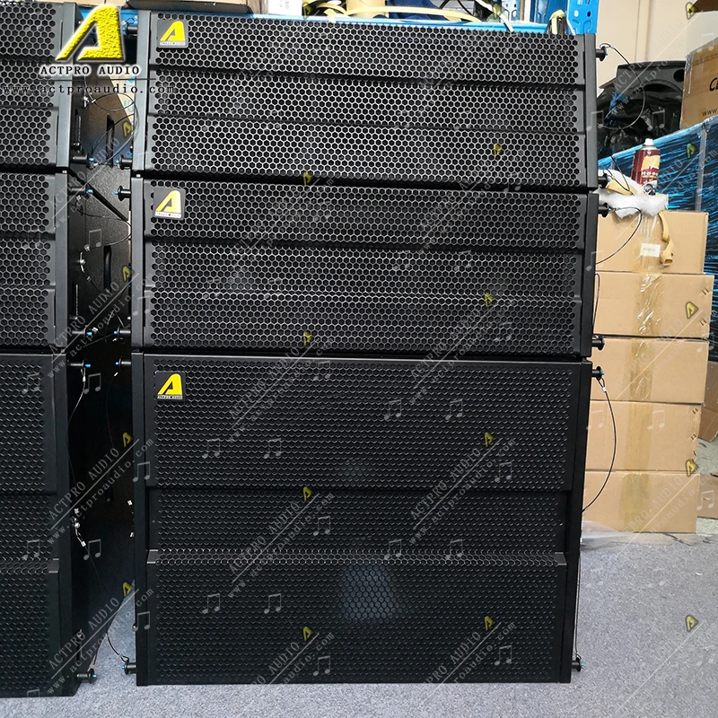 LA208 Daul 8 Inch Line Array Speakers Two Way Column Speakers Indoor Wedding Church bar Party Club Conference Room Loudspeakers