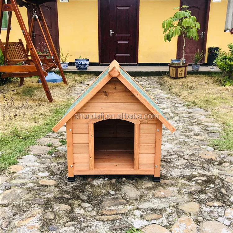 Sdd004 Hot Dog House Timber Wooden Dog Kennel Buy Wooden Dog Kennel