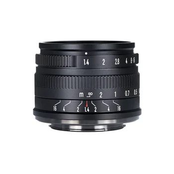 7Artisans 35mm F1.4 APS-C Manual Focus Camera Lens Large Apertures for E/Z/FX/EOS-M/M43-Mount Camera M1 M2 M3 M5 M6 M6II M10 detail image