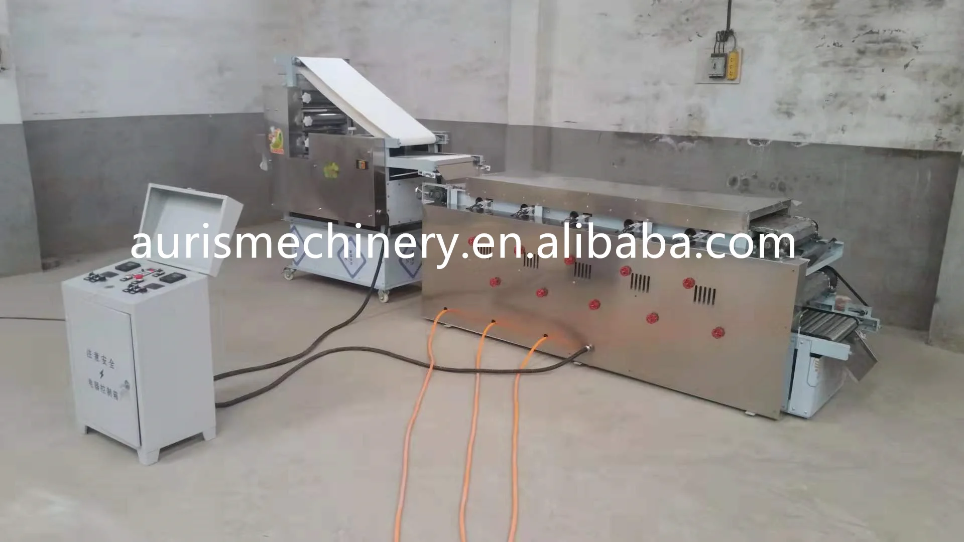 Electric Commercial Automatic Arabic Flatbread Tunnel Oven Pita Roti
