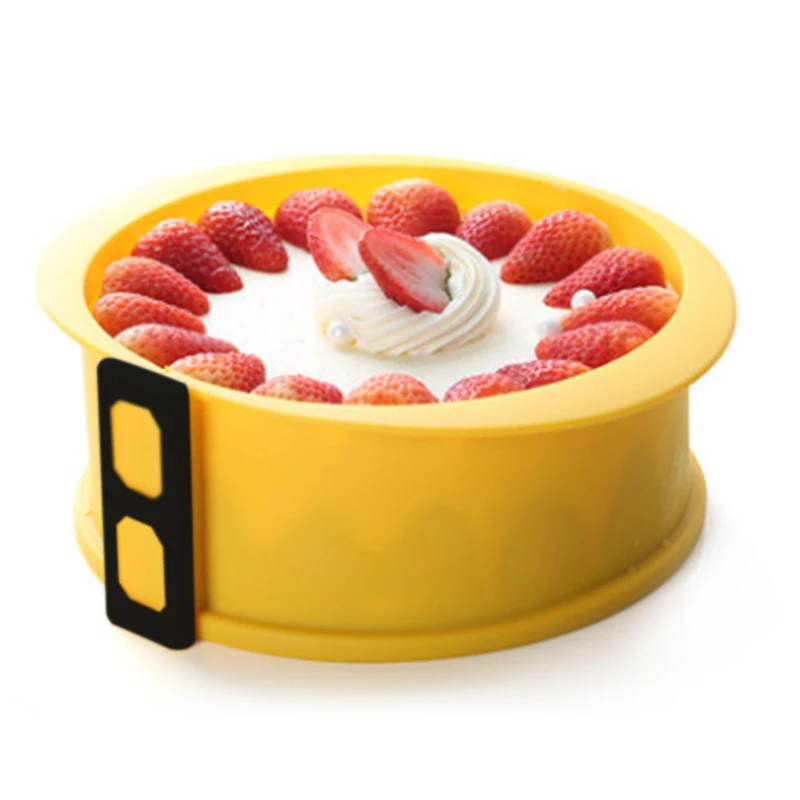 Silicone Springform Pan With Glass Base Cheesecake Mold Tool