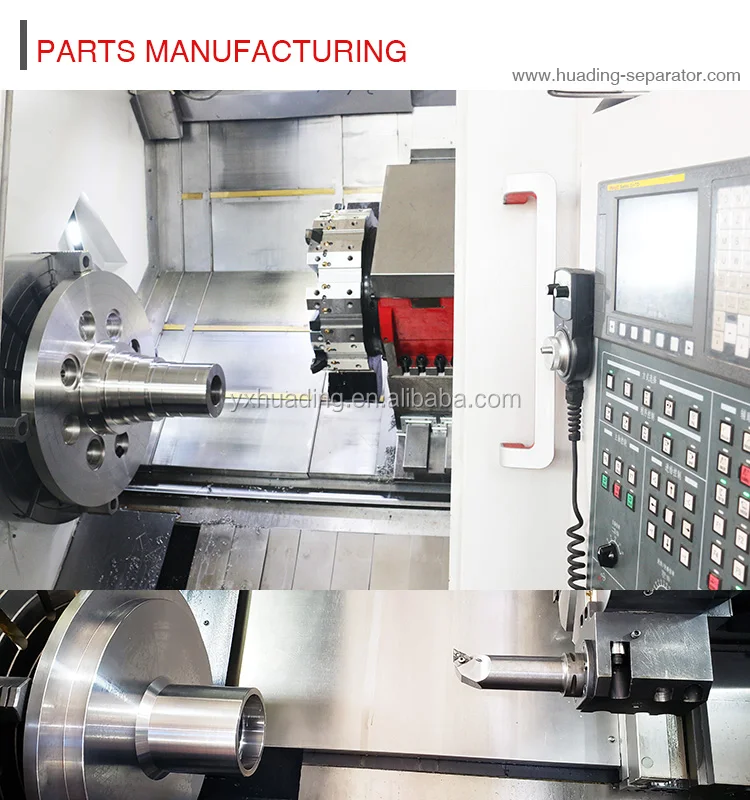 OEM Disc Stack Centrifuge Separator   Spare Parts Bowl Screw Conveyor Gearbox End Hub