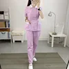 Light lotus pink short-sleeve set