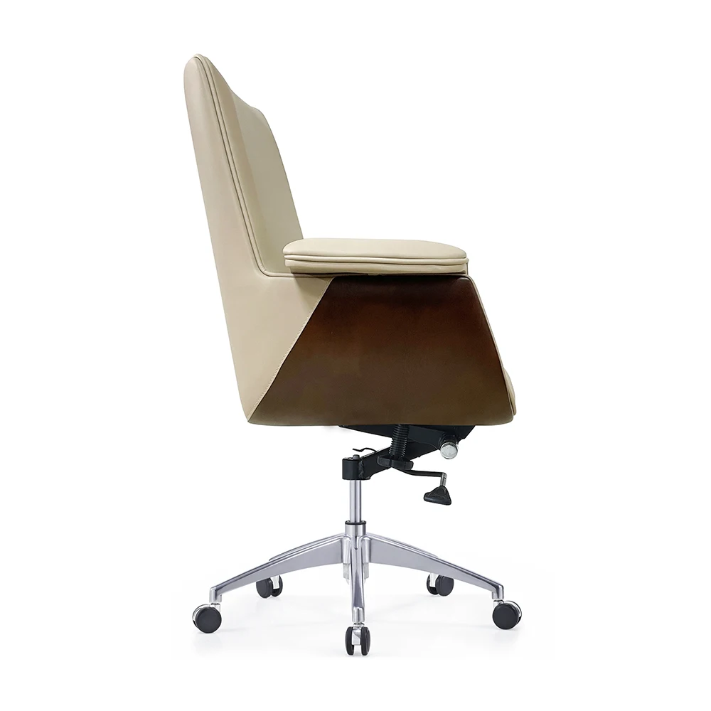 product luxury foshan high back new arrival executive leather pu office chair for office use office desk and chair set-100