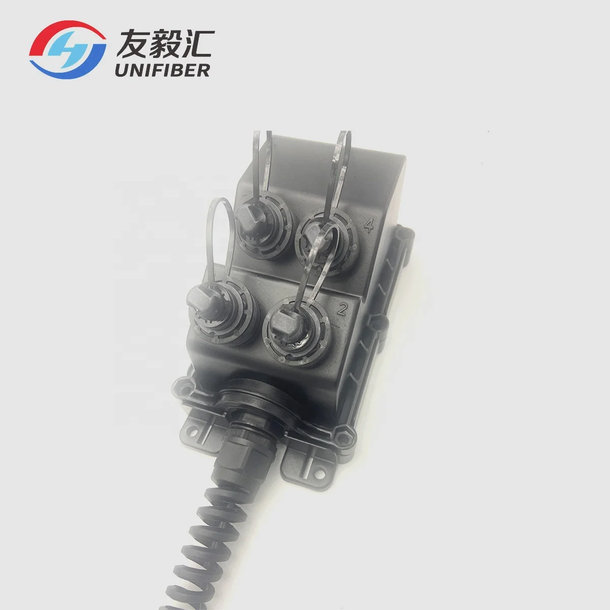 8 Ports Ftth Preconnectorized Fiber Terminal Box With Mini Sc Ip68