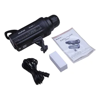 NiceFoto TB-300C 300W Studio Flash Light Fast Recycle Time Touch-type Control Panel Indoor Lighting Photographic Equipment detail image