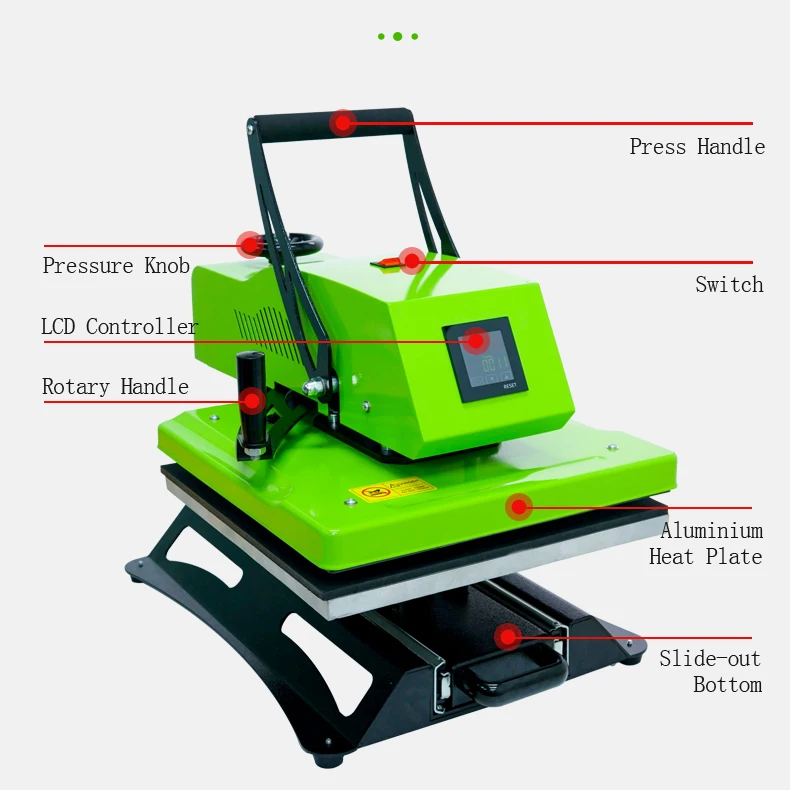 Craft Heat Press Sublimation Machine Heat Press Machine 24x24 for Rhinestones