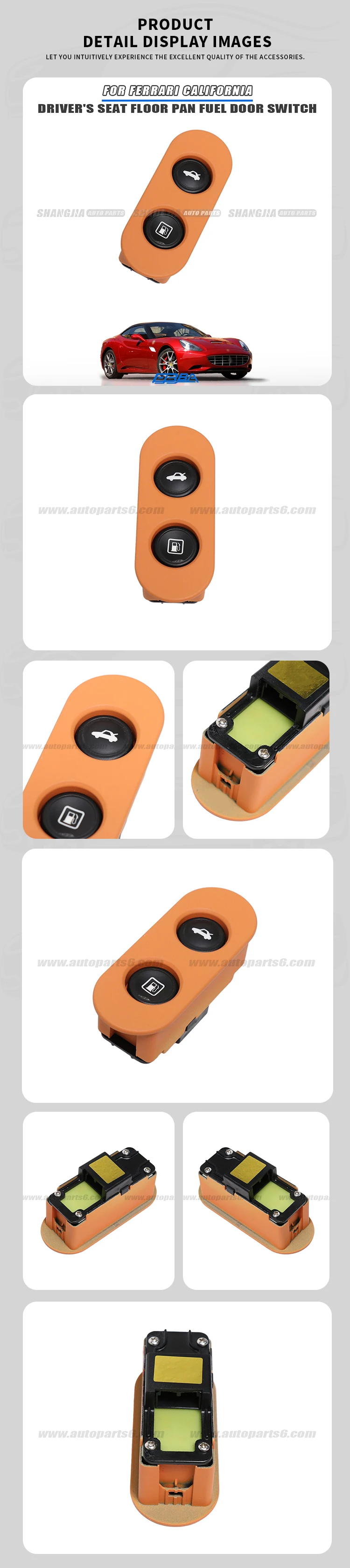 Good Price Brand New Original Material Fuel Door Release Lever For Ferrari California 2009 2012 82553500 supplier