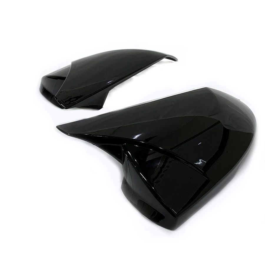 product tiypeor glossy black side rear view mirror cover for hyundai elantra 2021 2022 2023 high quality car accessories auto body parts-10