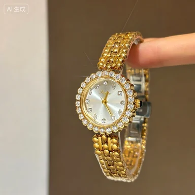 Diamond Quartz Women's Watch OM-281627