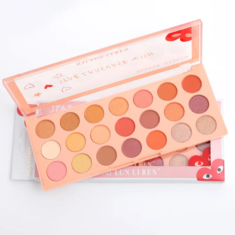 Матовые неизящные тени для макияжа глаз, тарелка для косметики, 21 цвет