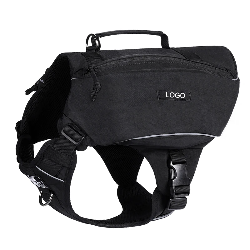 Custom Outdoor Hound Saddle Bag Dog Backpack For Large Dog Pack Hound