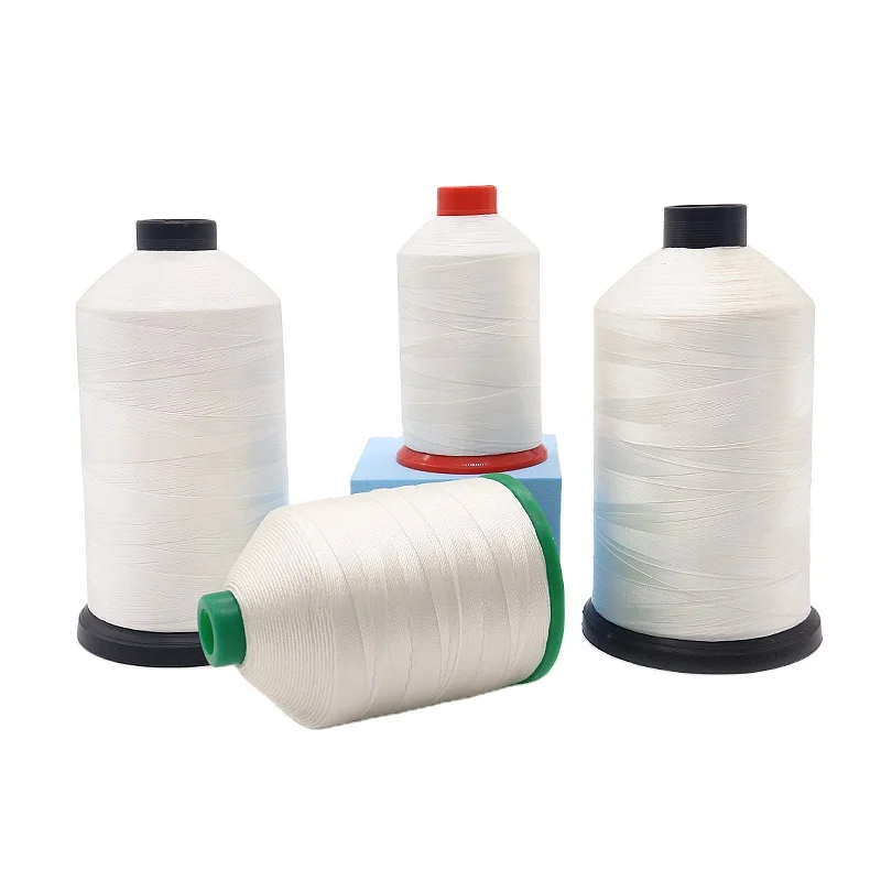 Factory Wholesale Price High Strength 1kg Cone  Sewing  210D/3 Polyester  Mattress Thread Top Thread