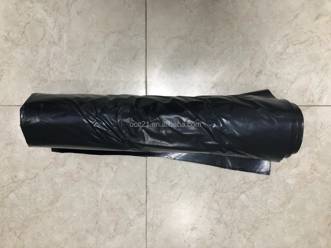  Plastic Sheeting 4 MIL Black (10x100) Roll for Tarp