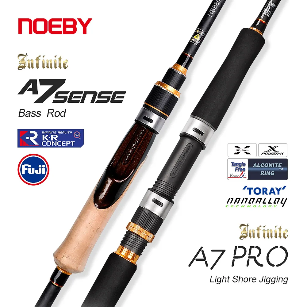 Fishing Rod Spinning 2 Sections  Fishing Rod Noeby Infinite Bass