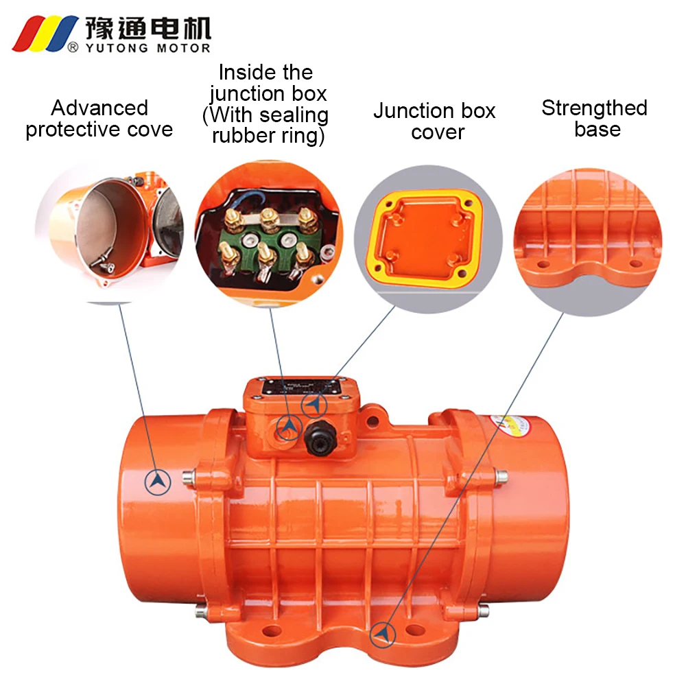 Moteur Vibrant Industriel Mini – 24V, 3200 Rpm, 6-8W – Parfait Pour Les Machines à Vibration