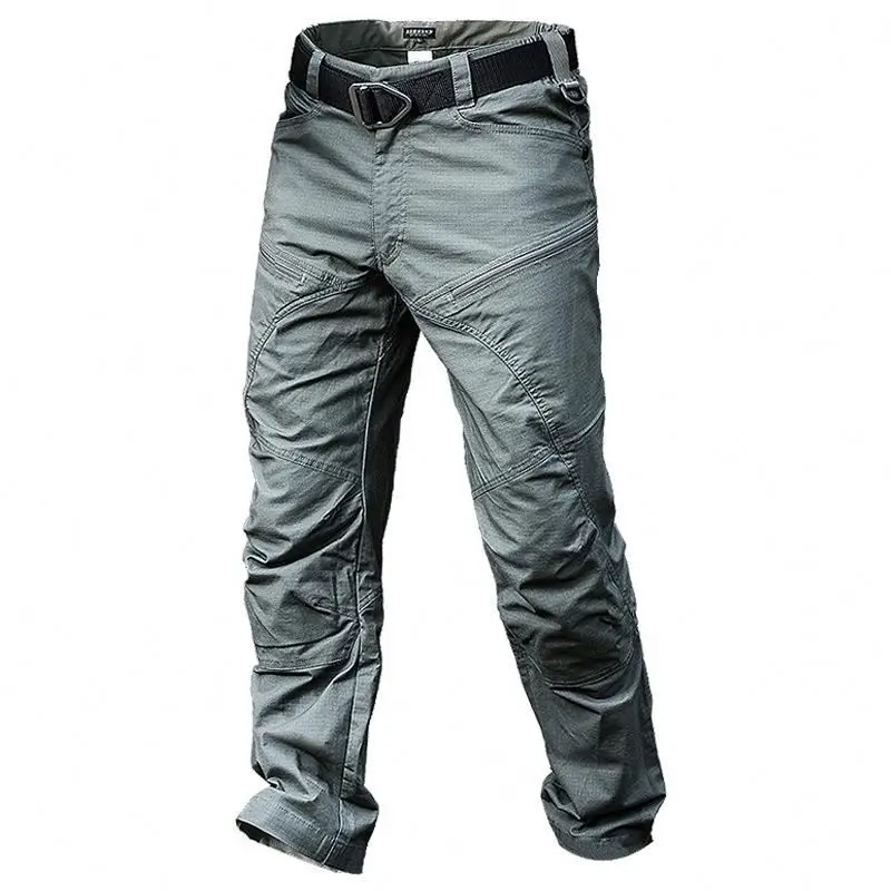 New Fashion Men Waterproof Pockets Long 