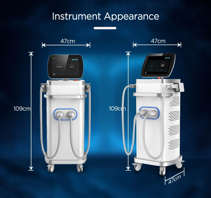 ADSS Delicado Pulso Luz Láser Depilación IPL OPT Zafiro Cuidado DE