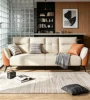Orange and Beige