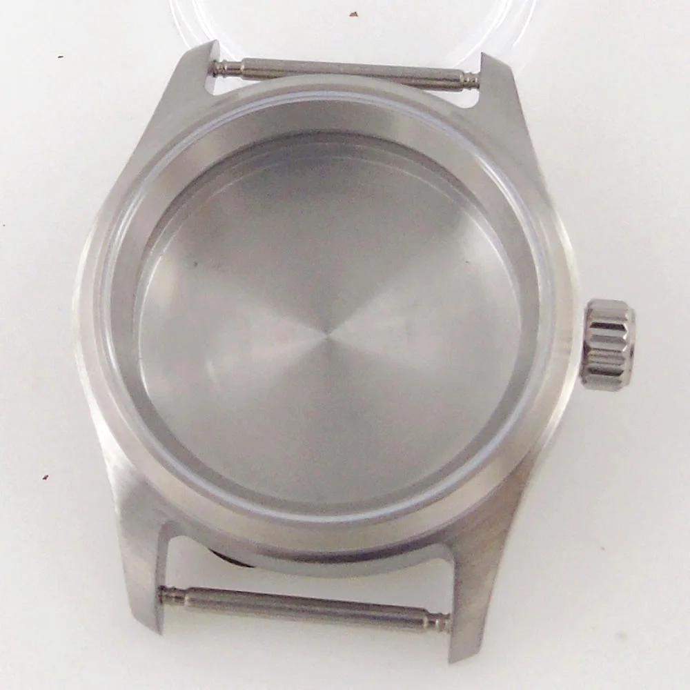 200m Waterproof 36mm Pilot Watch Case For Female Sapphire Glass For
